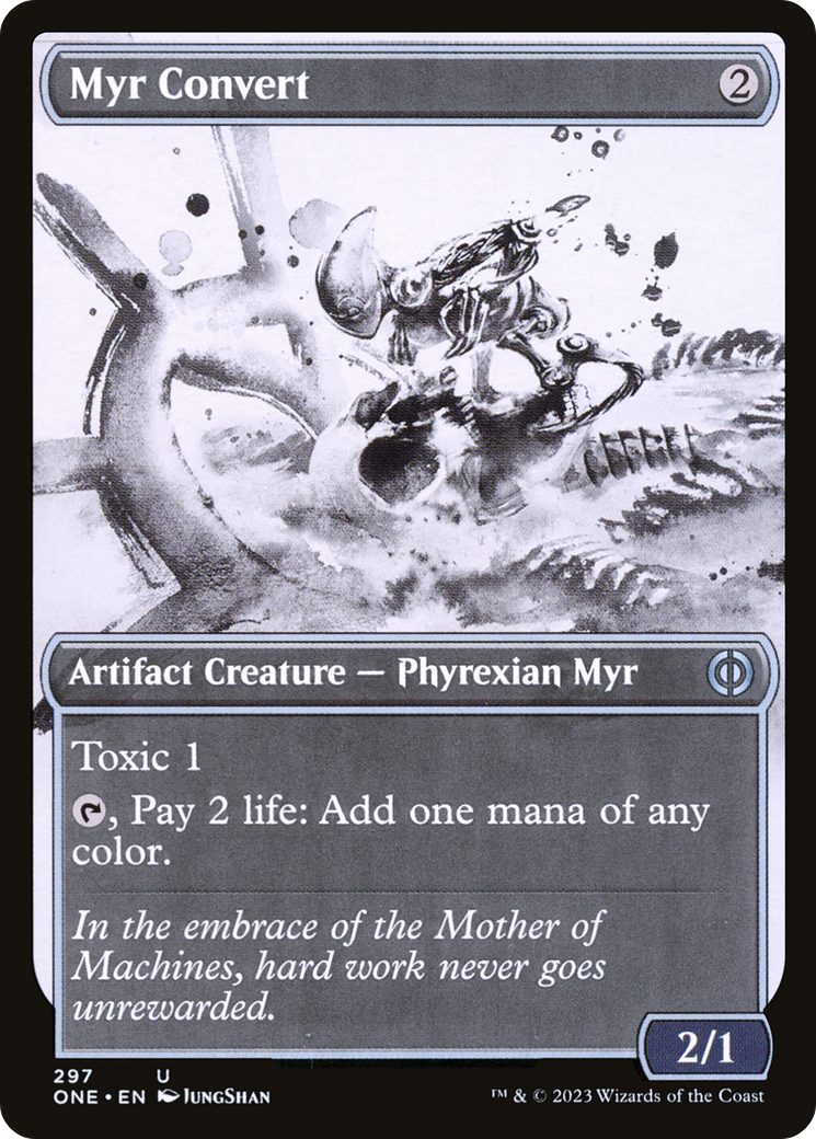 Myr Convert (Showcase Ichor) [Phyrexia: All Will Be One] | Game Master's Emporium (The New GME)
