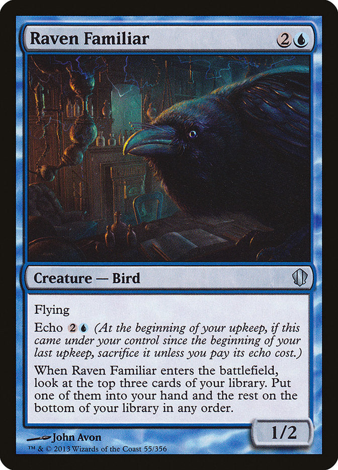 Raven Familiar [Commander 2013] | Game Master's Emporium (The New GME)