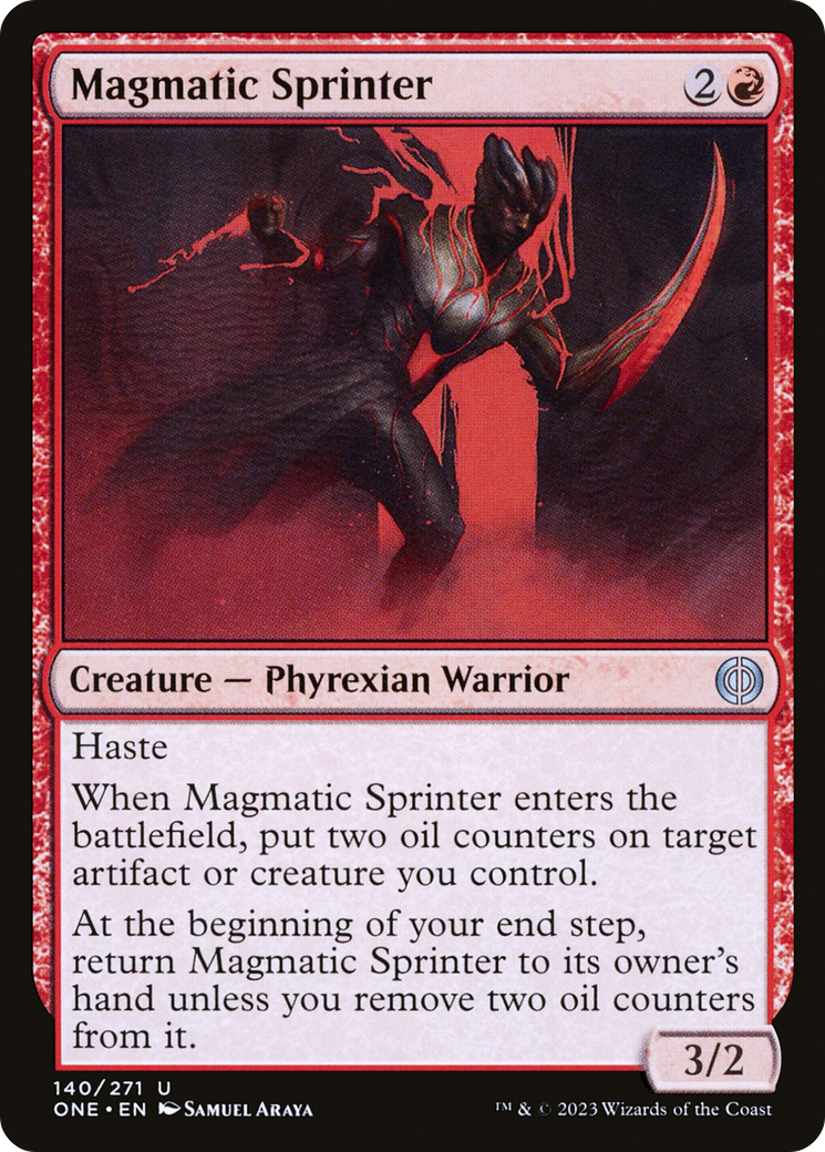 Magmatic Sprinter [Phyrexia: All Will Be One] | Game Master's Emporium (The New GME)