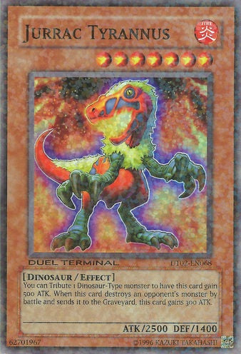 Jurrac Tyrannus [DT02-EN068] Super Rare | Game Master's Emporium (The New GME)