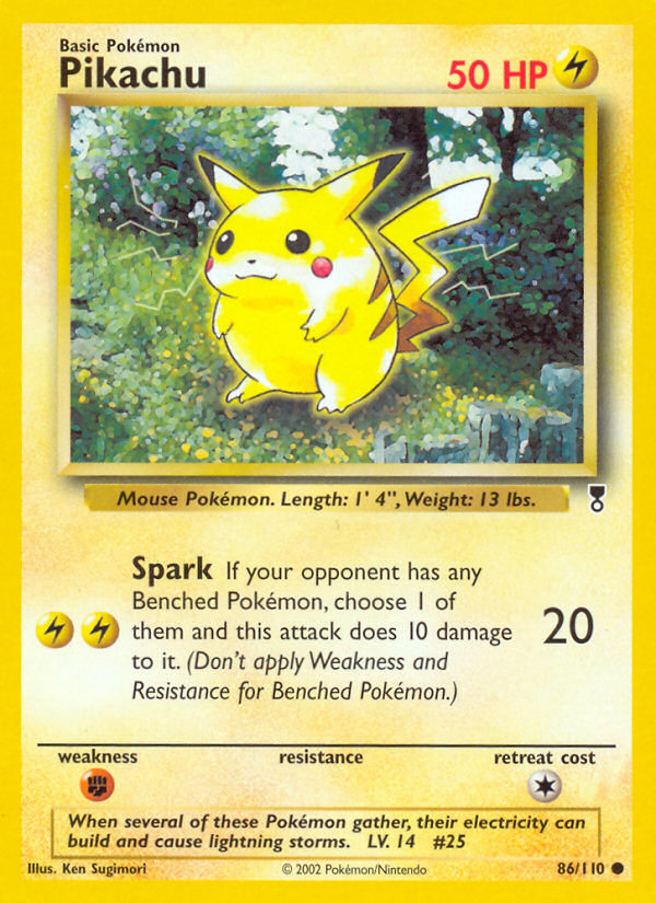 Pikachu (86/110) [Legendary Collection] | Game Master's Emporium (The New GME)