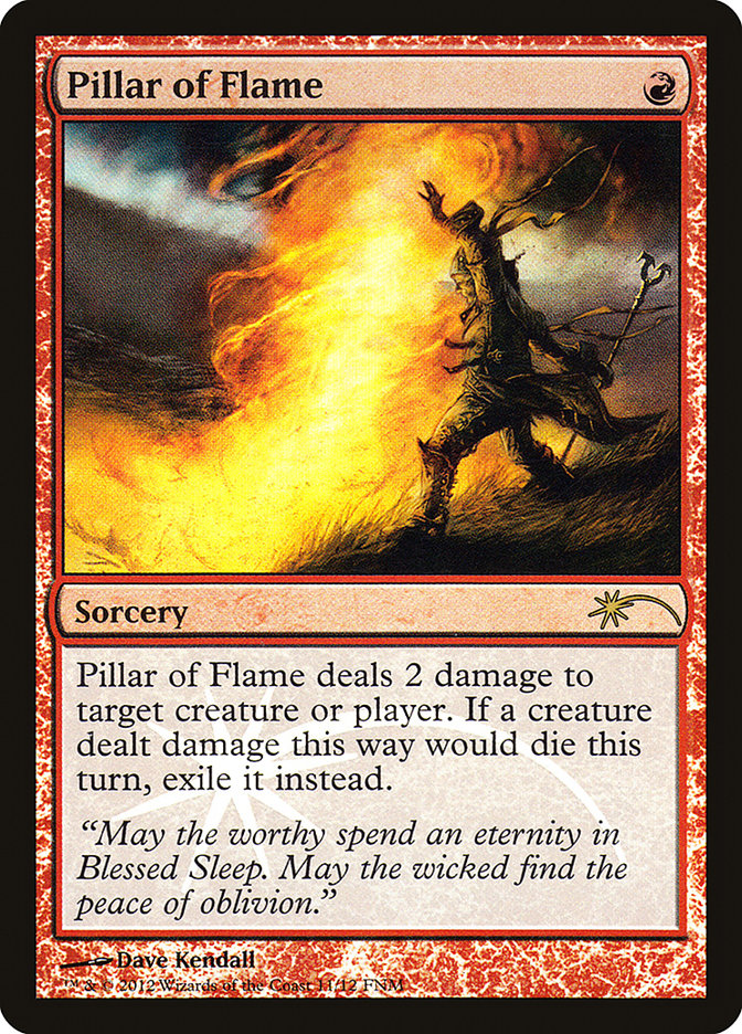 Pillar of Flame [Friday Night Magic 2012] | Game Master's Emporium (The New GME)