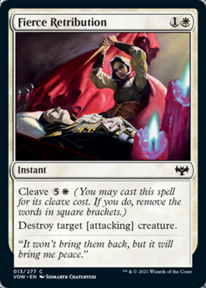 Fierce Retribution [Innistrad: Crimson Vow] | Game Master's Emporium (The New GME)