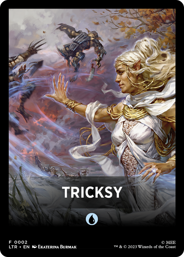 Tricksy Theme Card [The Lord of the Rings: Tales of Middle-Earth Tokens] | Game Master's Emporium (The New GME)