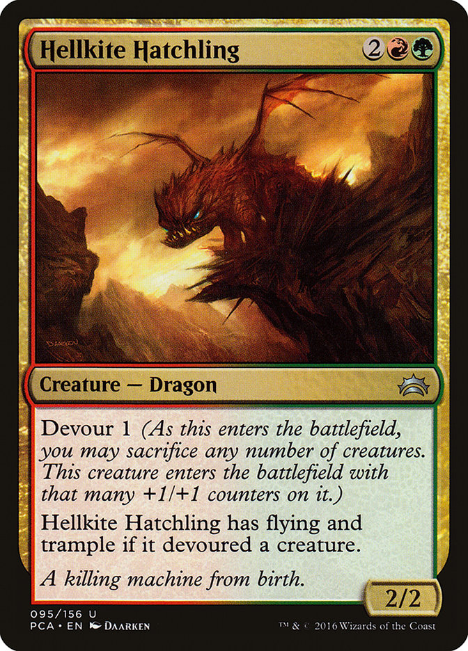 Hellkite Hatchling [Planechase Anthology] | Game Master's Emporium (The New GME)