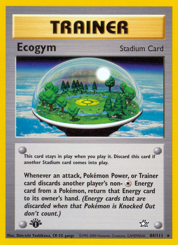 Ecogym (84/111) [Neo Genesis 1st Edition] | Game Master's Emporium (The New GME)