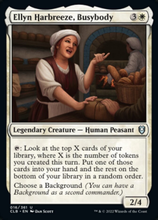 Ellyn Harbreeze, Busybody [Commander Legends: Battle for Baldur's Gate] | Game Master's Emporium (The New GME)