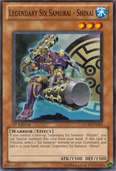 Legendary Six Samurai - Shinai [STOR-EN023] Common | Game Master's Emporium (The New GME)