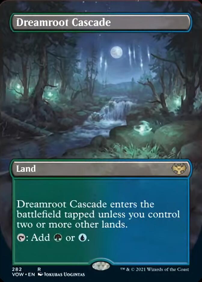 Dreamroot Cascade (Borderless Alternate Art) [Innistrad: Crimson Vow] | Game Master's Emporium (The New GME)