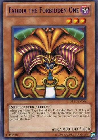 Exodia the Forbidden One (Purple) [DL11-EN006] Rare | Game Master's Emporium (The New GME)