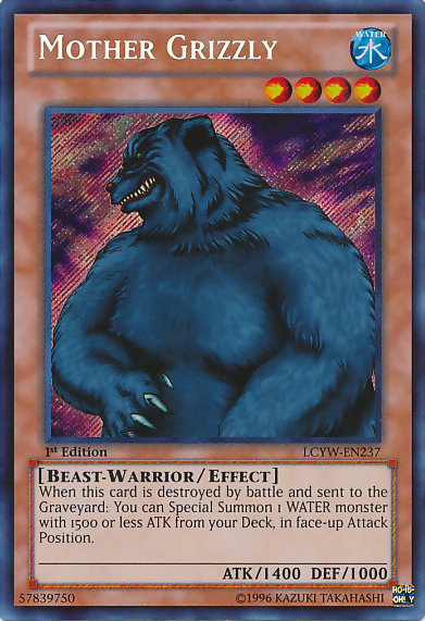 Mother Grizzly [LCYW-EN237] Secret Rare | Game Master's Emporium (The New GME)