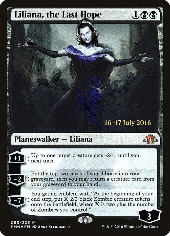 Liliana, the Last Hope [Eldritch Moon Prerelease Promos] | Game Master's Emporium (The New GME)