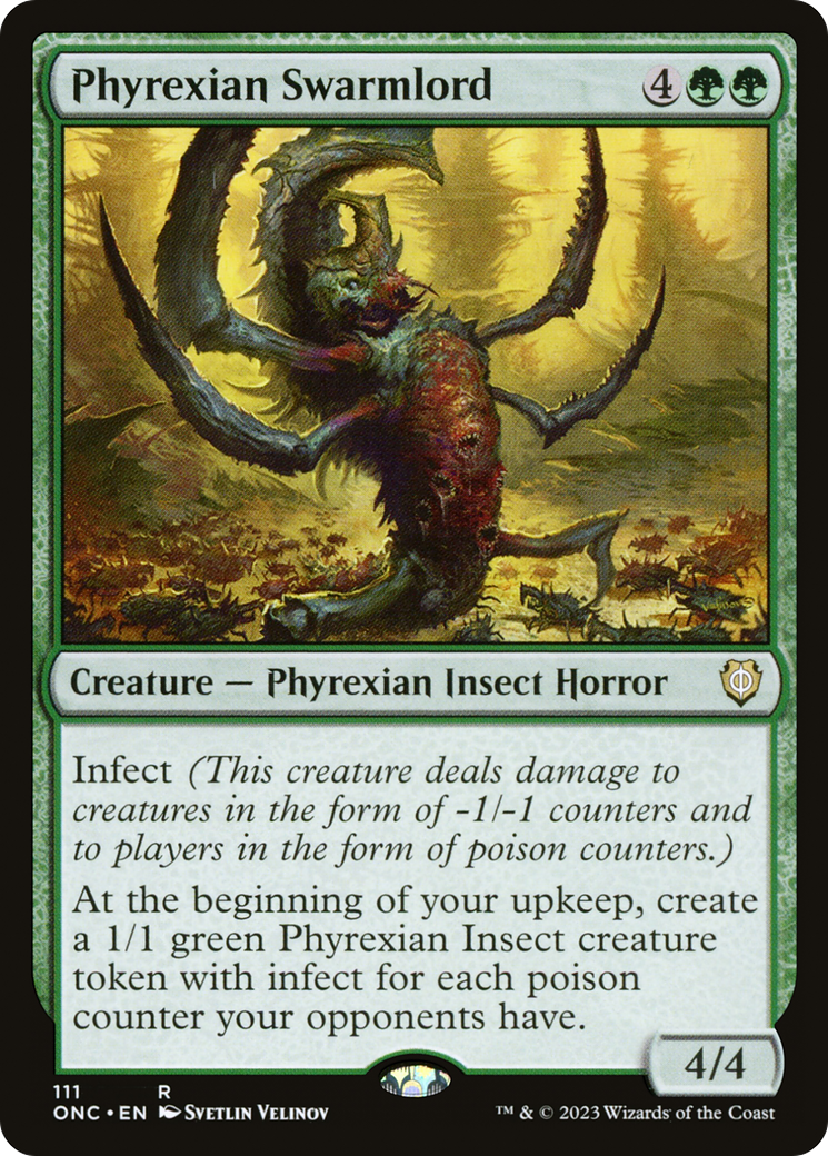 Phyrexian Swarmlord [Phyrexia: All Will Be One Commander] | Game Master's Emporium (The New GME)