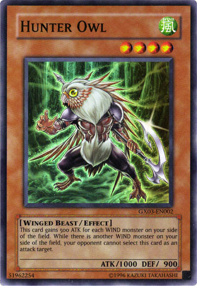 Hunter Owl [GX03-EN002] Super Rare | Game Master's Emporium (The New GME)