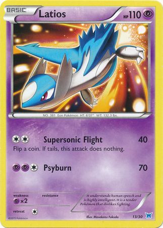 Latios (13/30) [XY: Trainer Kit 2 - Latios] | Game Master's Emporium (The New GME)