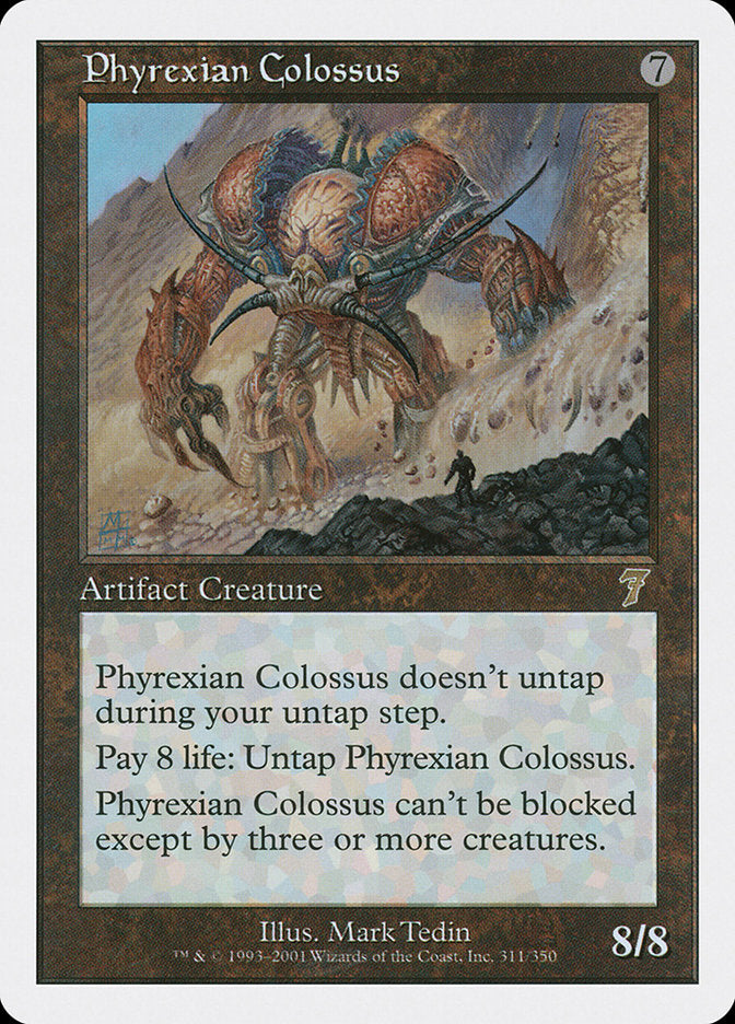 Phyrexian Colossus [Seventh Edition] | Game Master's Emporium (The New GME)