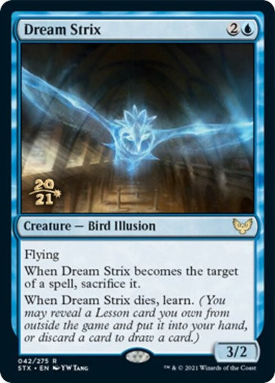 Dream Strix [Strixhaven: School of Mages Prerelease Promos] | Game Master's Emporium (The New GME)