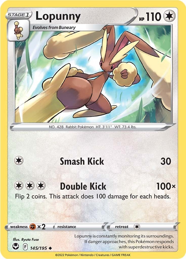 Lopunny (145/195) [Sword & Shield: Silver Tempest] | Game Master's Emporium (The New GME)