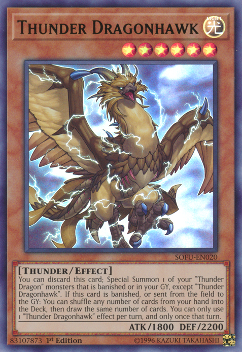 Thunder Dragonhawk [SOFU-EN020] Ultra Rare | Game Master's Emporium (The New GME)