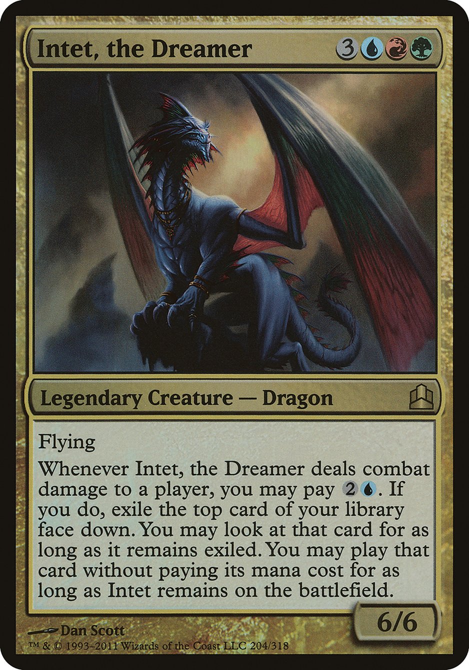 Intet, the Dreamer (Oversized) [Commander 2011 Oversized] | Game Master's Emporium (The New GME)