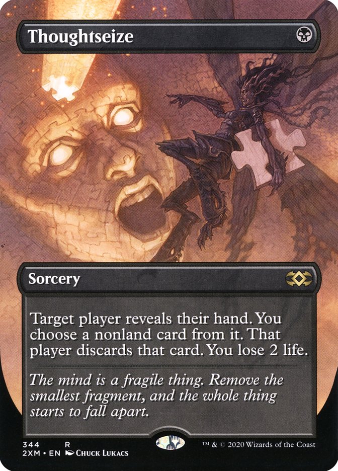 Thoughtseize (Toppers) [Double Masters] | Game Master's Emporium (The New GME)