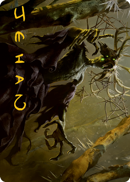 Old Stickfingers Art Card (Gold-Stamped Signature) [Innistrad: Midnight Hunt Art Series] | Game Master's Emporium (The New GME)