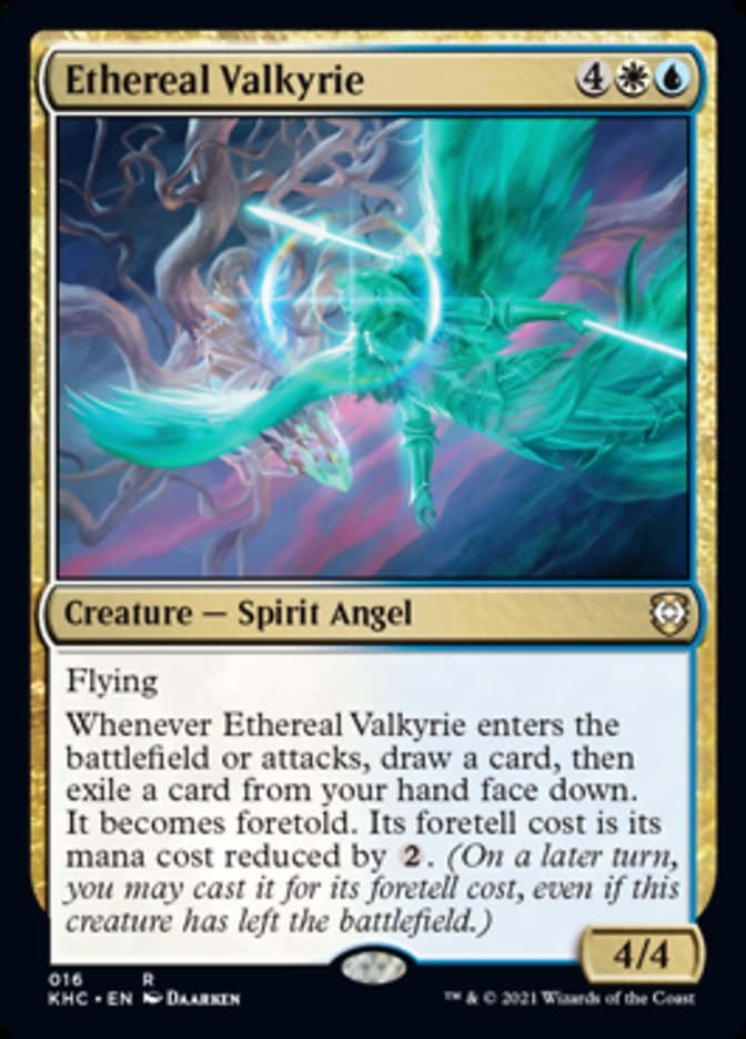 Ethereal Valkyrie [Kaldheim Commander] | Game Master's Emporium (The New GME)