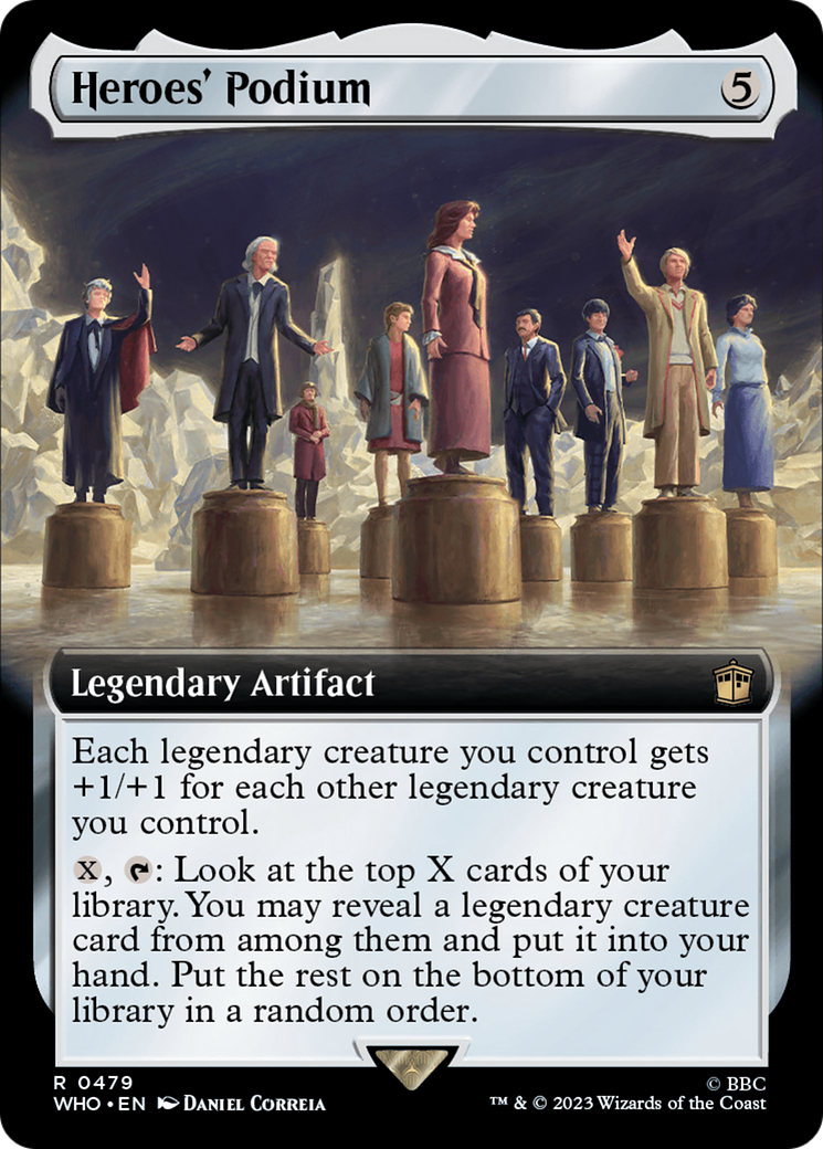 Heroes' Podium (Extended Art) [Doctor Who] | Game Master's Emporium (The New GME)