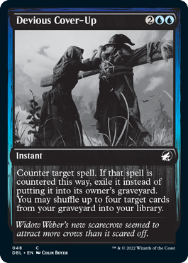 Devious Cover-Up [Innistrad: Double Feature] | Game Master's Emporium (The New GME)