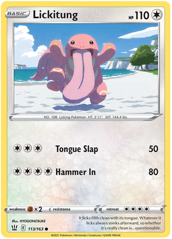 Lickitung (113/163) [Sword & Shield: Battle Styles] | Game Master's Emporium (The New GME)