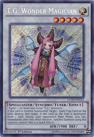 T.G. Wonder Magician [LC5D-EN213] Secret Rare | Game Master's Emporium (The New GME)