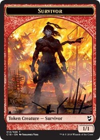 Survivor // Myr (023) Double-Sided Token [Commander 2018 Tokens] | Game Master's Emporium (The New GME)