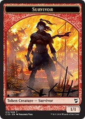 Survivor // Myr (023) Double-Sided Token [Commander 2018 Tokens] | Game Master's Emporium (The New GME)