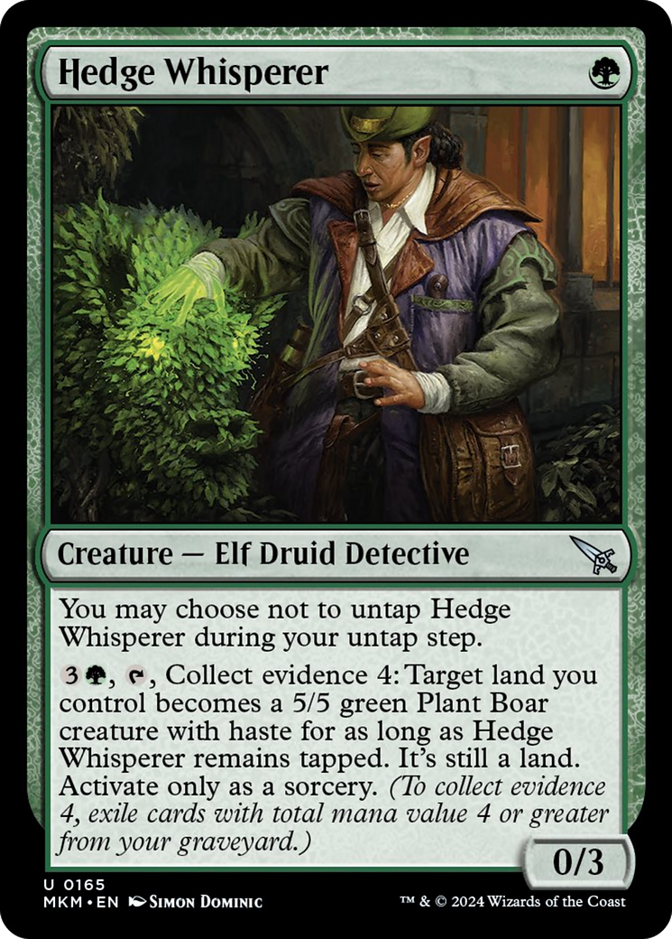 Hedge Whisperer [Murders at Karlov Manor] | Game Master's Emporium (The New GME)