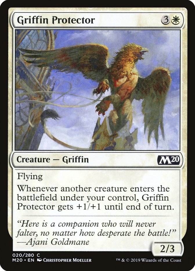Griffin Protector [Core Set 2020] | Game Master's Emporium (The New GME)