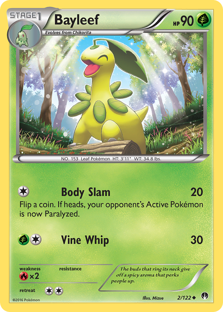 Bayleef (2/122) [XY: BREAKpoint] | Game Master's Emporium (The New GME)