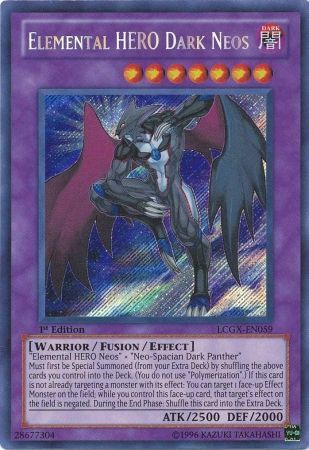 Elemental HERO Dark Neos [LCGX-EN059] Secret Rare | Game Master's Emporium (The New GME)