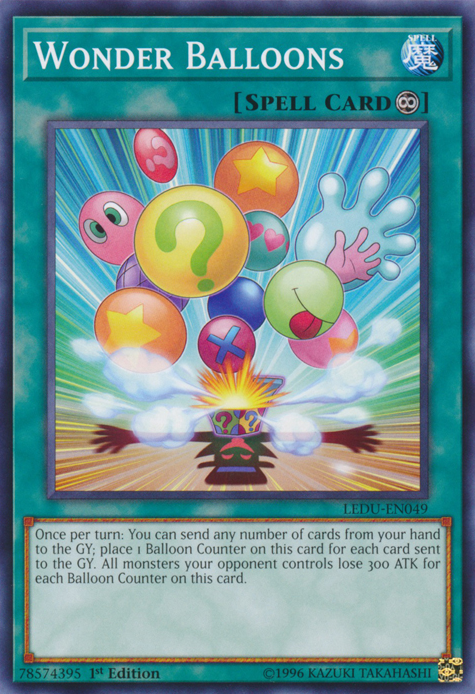 Wonder Balloons [LEDU-EN049] Common | Game Master's Emporium (The New GME)