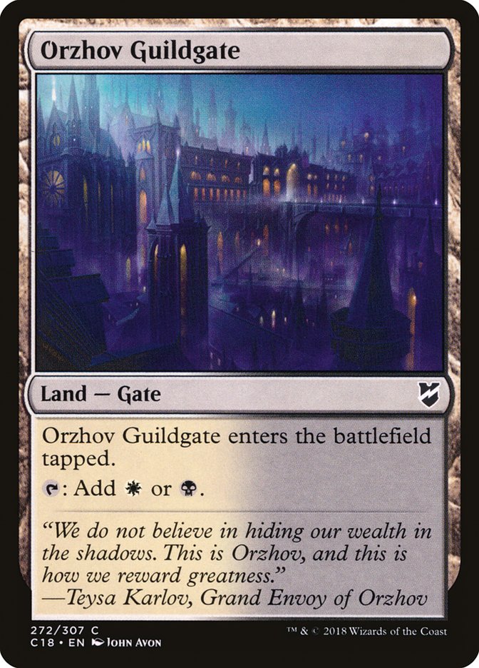 Orzhov Guildgate [Commander 2018] | Game Master's Emporium (The New GME)