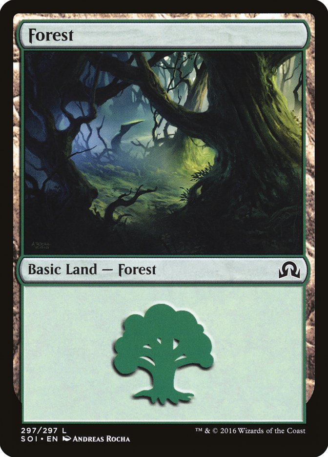 Forest (297) [Shadows over Innistrad] | Game Master's Emporium (The New GME)