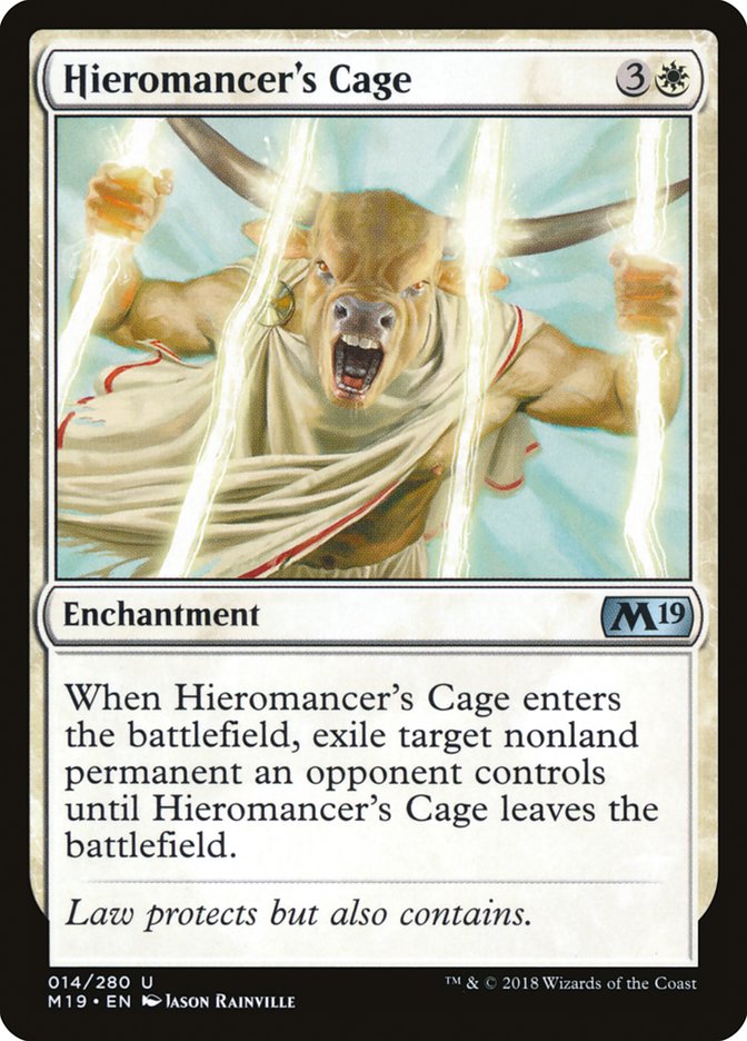 Hieromancer's Cage [Core Set 2019] | Game Master's Emporium (The New GME)