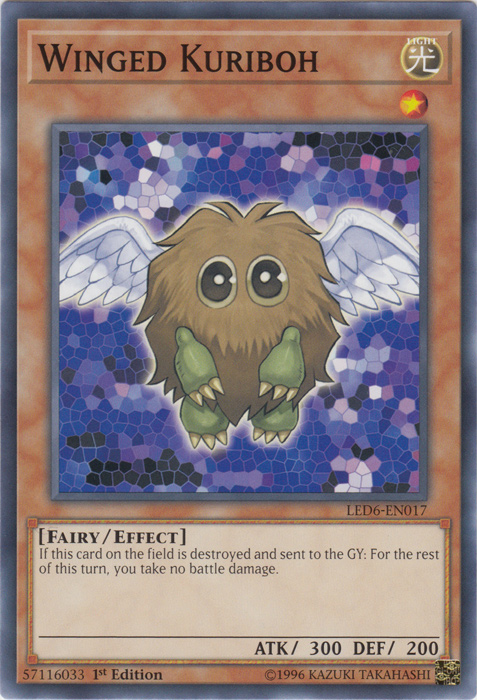 Winged Kuriboh [LED6-EN017] Common | Game Master's Emporium (The New GME)