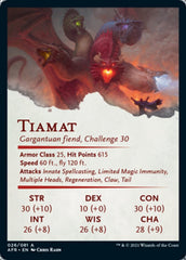 Tiamat Art Card [Dungeons & Dragons: Adventures in the Forgotten Realms Art Series] | Game Master's Emporium (The New GME)