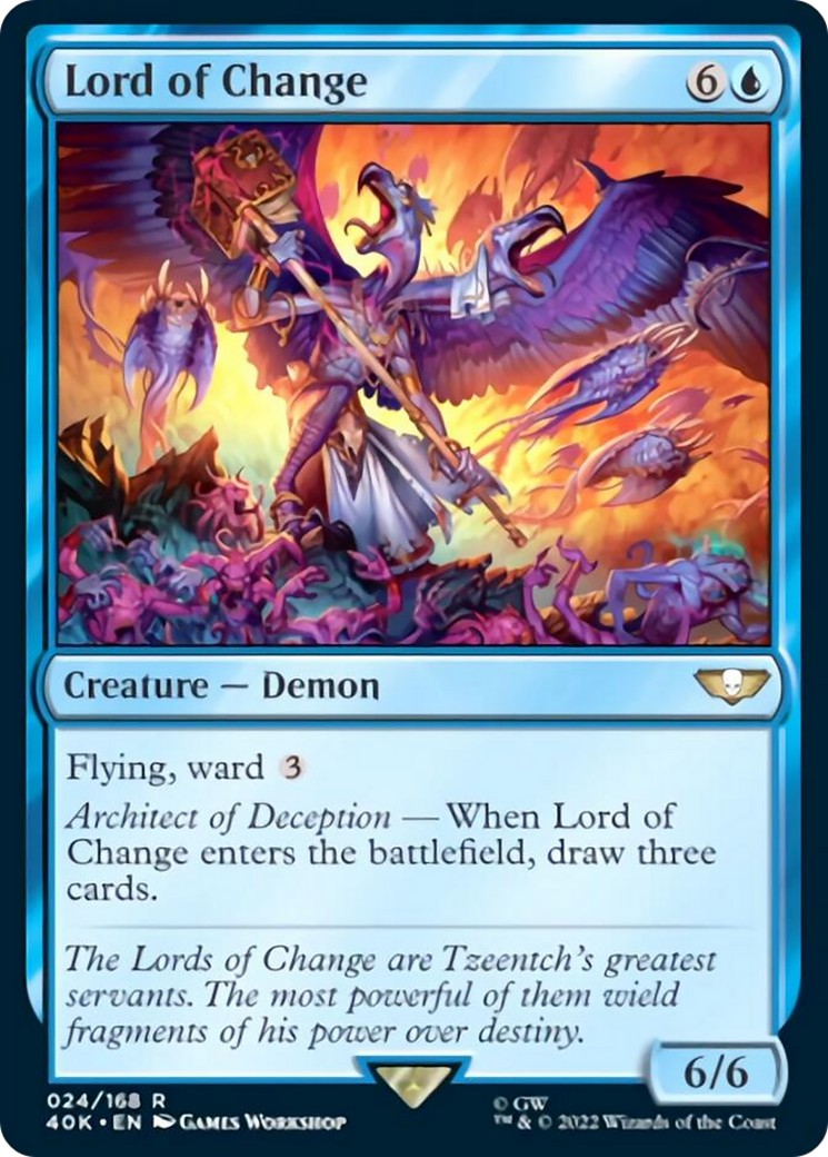 Lord of Change (Surge Foil) [Warhammer 40,000] | Game Master's Emporium (The New GME)