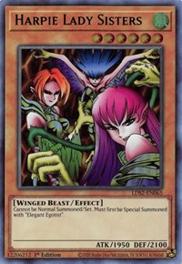 Harpie Lady Sisters (Green) [LDS2-EN065] Ultra Rare | Game Master's Emporium (The New GME)