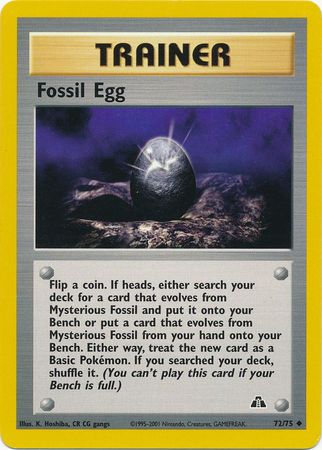 Fossil Egg (72/75) [Neo Discovery Unlimited] | Game Master's Emporium (The New GME)