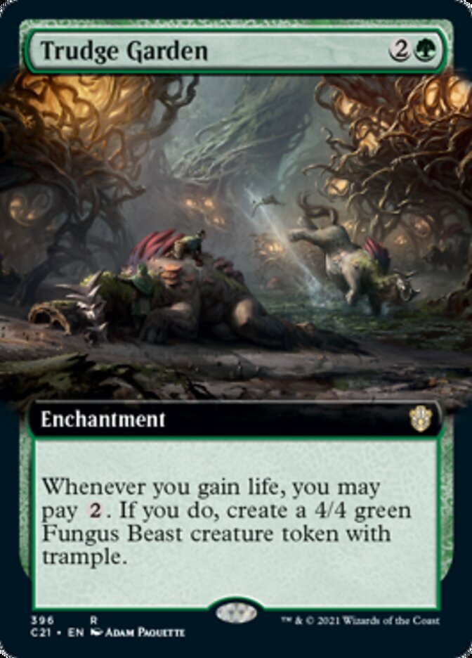 Trudge Garden (Extended Art) [Commander 2021] | Game Master's Emporium (The New GME)