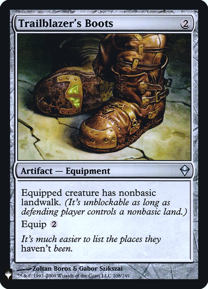 Trailblazer's Boots [Mystery Booster] | Game Master's Emporium (The New GME)