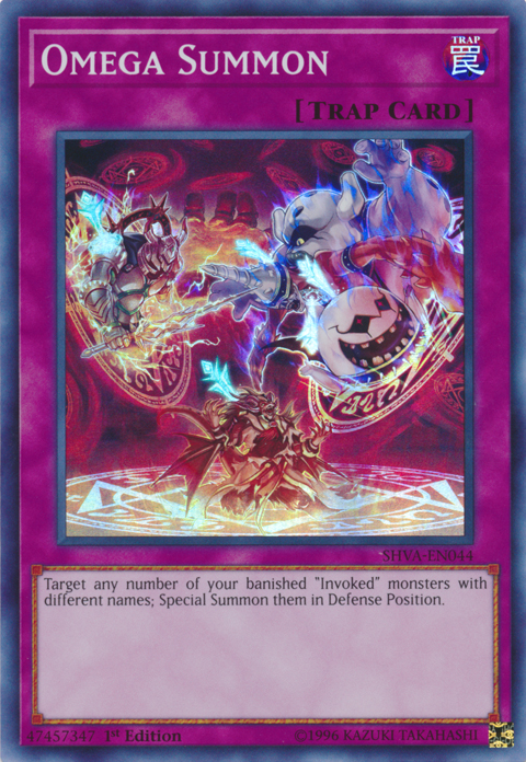 Omega Summon [SHVA-EN044] Super Rare | Game Master's Emporium (The New GME)