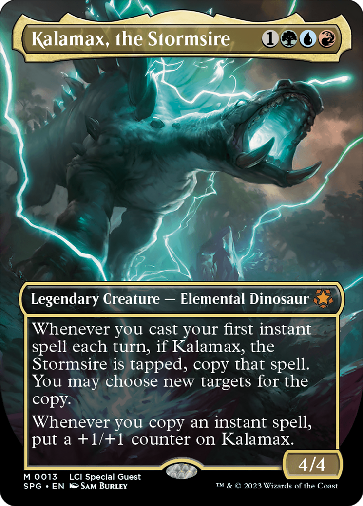 Kalamax, the Stormsire (Borderless) [The Lost Caverns of Ixalan Special Guests] | Game Master's Emporium (The New GME)